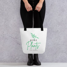 Load image into Gallery viewer, More Plants Than Friends Tote Bag