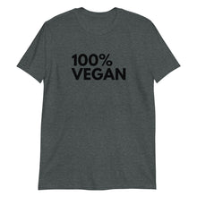 Load image into Gallery viewer, 100% Vegan Short-Sleeve Unisex T-Shirt