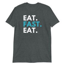 Load image into Gallery viewer, Eat, Fast, Eat Intermittent Fasting Adult Unisex T-Shirt