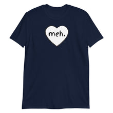 Load image into Gallery viewer, Sketchy Meh Heart Adult Unisex T-Shirt
