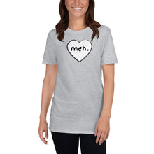 Load image into Gallery viewer, Sketchy Meh Heart Adult Unisex T-Shirt