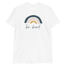 Load image into Gallery viewer, Be Kind Rainbow Short-Sleeve Adult Unisex T-Shirt