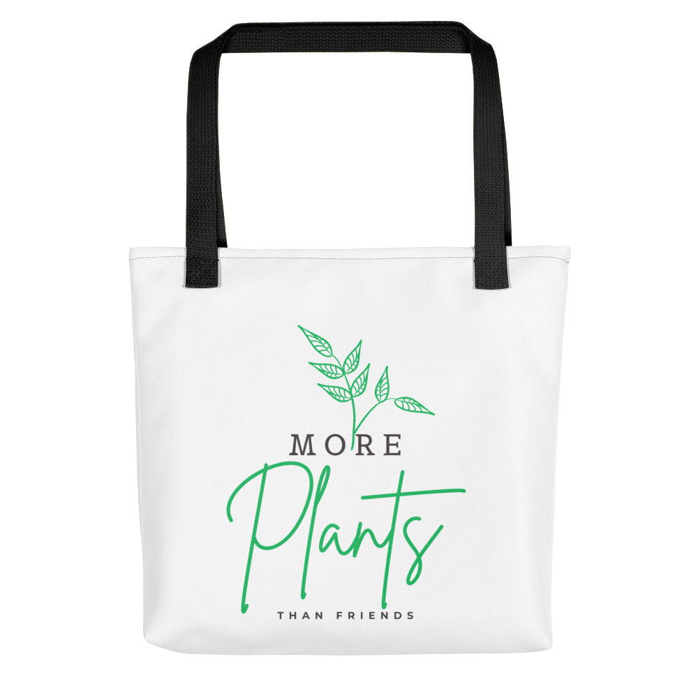 More Plants Than Friends Tote Bag