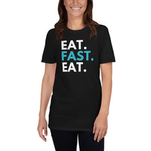 Load image into Gallery viewer, Eat, Fast, Eat Intermittent Fasting Adult Unisex T-Shirt
