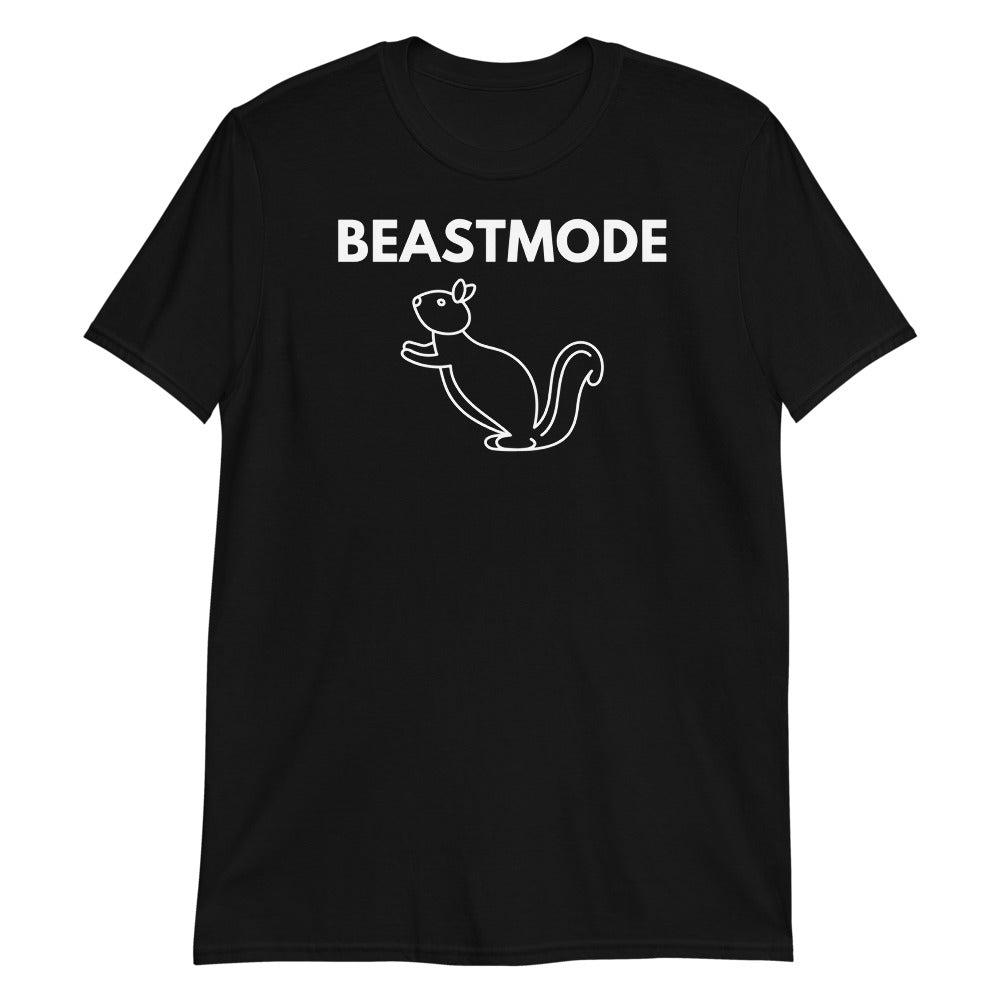 Beastmode Squirrel Adult Unisex T-Shirt