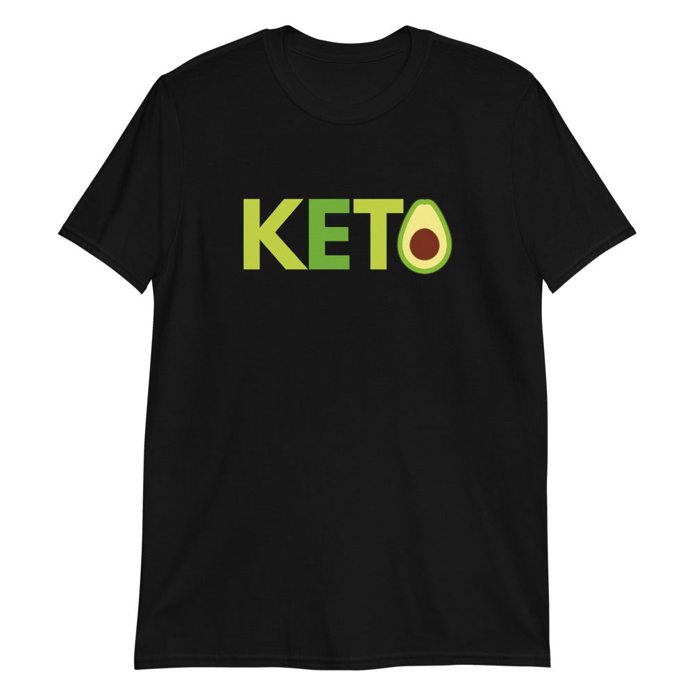 KETO Avocado Short-Sleeve Adult Unisex T-Shirt