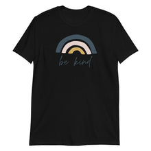 Load image into Gallery viewer, Be Kind Rainbow Short-Sleeve Adult Unisex T-Shirt
