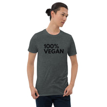 Load image into Gallery viewer, 100% Vegan Short-Sleeve Unisex T-Shirt
