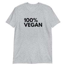 Load image into Gallery viewer, 100% Vegan Short-Sleeve Unisex T-Shirt
