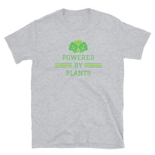 Load image into Gallery viewer, Powered by Plants Adult Unisex T-Shirt
