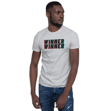 Load image into Gallery viewer, Winner Winner Short-Sleeve Adult Unisex T-Shirt
