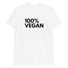 Load image into Gallery viewer, 100% Vegan Short-Sleeve Unisex T-Shirt
