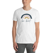 Load image into Gallery viewer, Be Kind Rainbow Short-Sleeve Adult Unisex T-Shirt
