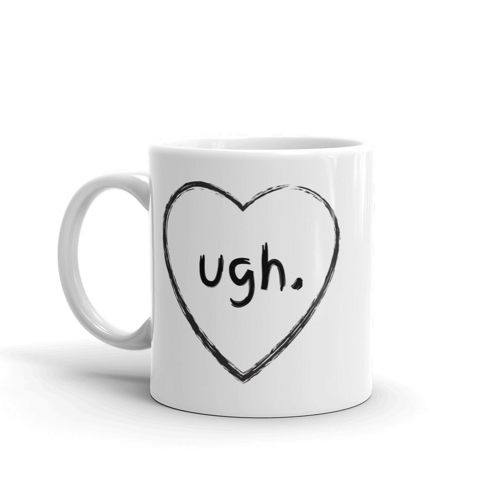 Ugh Heart Mug